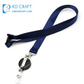 High quality low price cheap custom silk screen printed neck strap customized flat nylon lanyard with clip